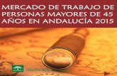 MERCADO DE TRABAJO DE PERSONAS MAYORES DE … · El estudio también nos adentra en examinar su participación en cuanto a las políticas activas de empleo ... de trabajo andaluz