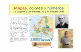 Mapas, colores y números - Hasiera - UPV/EHUmtwmastm/PresentacionSCTM06.pdf · Guión de la charla • Un poco de historia sobre el problema de los cuatro colores: de 1852-1996 La