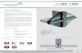Sistema de Muro Cortina Alufire - atmossystems.comatmossystems.com/wp-content/uploads/2017/07/ES-AS... · Alufire AS85 EI60 es un sistema de muro cortina vidriado de protección contra