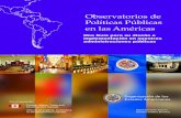 Observatorios de Políticas Públicas en las Américas · Observatorio Distrital de Programas MIDIS ... que existen en la región sobre la gestion publica ... participativos y de