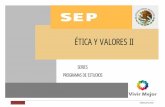 ÉTICA Y VALORES I - XXV Colegio de Bachilleres del … · Ética y valores i 2 dgb/dca/10-2010 secretarÍa de educaciÓn pÚblica subsecretarÍa de educaciÓn media superior direcciÓn