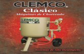 Silenciador de escape - Clemco Industries Corp. · flujo de aire sin pérdidas de presión causadas por codos y facilita el reemplazo de válvulas ... pierda el control de la boquilla.