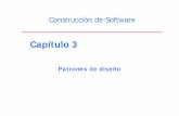 Capítulo 3 - Universidad de Murciadis.um.es/~jnicolas/CSW/transparencias/Capitulo03.pdf · clases que constituyen un diseño reutilizable para un ... Pura (es decir, que no pertenece