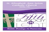 St. Elizabeth Ann Seton Catholic Church · ¿Qué haces cuando encuentras el sufrimiento en tu ... ayuda la próxima vez que el sufrimiento entre en tu vida, y piensa en alguien que