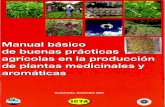 medicinales/Plantas... · Manual básico de buenas prácticas agrícolas en la producción de plantas medicinales y aromáticas Asociación de Cooperación para el Desarrollo Rural
