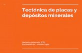 Tectónica de placas y depósitos minerales - Pepeline | El blog de …pepeline.cl/wp-content/uploads/2013/08/MN632_02_2015.pdf · Volcanismo de los Andes. Fuente: CNRS, Les volcans
