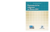Panorama de las religiones en México 2010 · Panorama de las religiones en México 2010 ISBN 978-607-XXX-X MÉXICO Instituto Nacional de Estadística y Geografía Secretaría de
