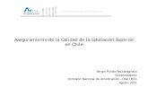 Aseguramiento de la Calidad de la Educación Superior …acreditaccion.cl/pdf/aseguramiento_de_la_calidad_CNA_CHILE_sergio... · 1960 (década) inicio de reformas en el sistema, participación