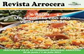 Revista Arrocera - Conarroz · mejoramiento del estado de salud de la población ... El perfil de aminoácidos del arroz es también muy apropiado y la mezcla con frijoles, ...