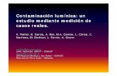Contaminación lumínica Un estudio mediante medición …sion.frm.utn.edu.ar/ITeDA-Mza/wp-content/uploads/2013/02/... · Contaminación lumínica: un estudio mediante medición deestudio