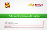 Taller de Administración Electrónica · Modelo de Datos para el intercambio de asientos Documentos y expedientes electrónicos ENI ... 16.5 - Los documentos presentados de manera