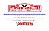 REGLAMENTO PARTICULAR EXTRACTADO V … Rallye Sliks Sevilla/aprob... · Publicación lista de inscritos y horario de verificaciones ... DELEGADO FAA JAVIER GUTIERREZ LEON DC-029-AN