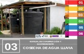 MANTENIMIENTO COSECHA DE AGUA LLUVIA · sistemas de agua potable, de drenaje de aguas pluviales y de aguas residuales, hacen que la capital tenga más de 100 barrios ... de cosecha