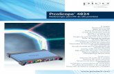 Ficha Técnica PicoScope 4824 - PC Oscilloscope, Data ... · Estas armónicas reducen la eficacia dado que aumentan el calentamiento de los equipos y de los conductores, hacen fallar