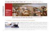 VISITACIÓN Servicio Semanal nº 159 · muerte.Recibi los estigmas: 20 de septiembre, ... un cuaderno de un alma ... Santuario de Nuestra Señora de Fátima en Portugal anunció este