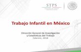 Trabajo Infantil en México - conasetra.stps.gob.mxconasetra.stps.gob.mx/Reuniones/Doctos/Reunion 11/Presentaciones/3... · Modelo Predictor de Trabajo Infantil •CEPAL y OIT, en