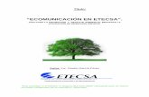 “ECOMUNICACIÓN EN ETECSA”. - hobbiesenred.com EN ETECSA.pdf · Factura de servicios de ETECSA por correo electrónico; el 2 de marzo de 2011, la ANIR y la CTC con la ayuda de
