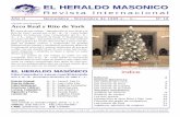 EL HERALDO MASONICO - libroesoterico.comlibroesoterico.com/biblioteca/masoneria/01_ ARTICULOS Y REVISTAS... · como un experto masonólogo, para quien los altos gra- ... las actividades