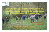 Tercer Seminario de Reforestación – El Semillero de monitoreo y... · yOrientación en venta de madera. Otras condiciones menores Dueño de tierra ... Protege y conserva la plantación