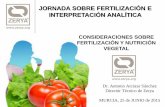 JORNADA SOBRE FERTILIZACIÓN E .Macroelementos: primarios y secundarios Microelementos Anclaje ...