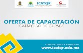 OFERTA DE CAPACITACIÓN - icatqr.edu.mxicatqr.edu.mx/portal/OfertaEducativa/Catalogos/Catalogo Roco 2017.pdf · crecimiento, estar en continua capacitación. ... El Instituto de Capacitación