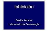 Beatriz Alvarez Laboratorio de Enzimologíaenzimologia.fcien.edu.uy/teoricos enzimologia/Inhibicion 2010.pdf · Ejemplos de inhibidores enzimáticos con utilidad como drogas Inhibidor