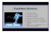 Equilibrio Químico - [DePa] Departamento de …depa.fquim.unam.mx/amyd/archivero/Equilibrio_Quimico_7387.pdf · Equilibrio Químico 1. Conceptos básicos 2. Constante de equilibrio