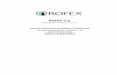 ROFEX S.A. · ESTADOS FINANCIEROS INTERMEDIOS CONDENSADOS Período de nueve meses iniciado el 1 de agosto de 2017 y ...