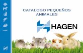 CATALOGO PEQUEÑOS ANIMALES - Hagen Chile : Productos de ...hagenchile.cl/v2/images/pdf/Catalogo-Pequenos-Animales.pdf · crear una amplia zona de juegos de aproximadamente 10 metros