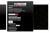 TARIFA DE PRECIOS 2017 - cdn.website-start.de · mÁrmol. tarifa silestone trafficstone compac dekton 2017 página1|29 indice tarifa de precios 2017 ... granito g654 flameado 20mm.