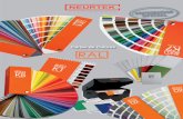 &DUWDV GH &RORUHV - Interempresas: Ferias … · RAL F5 Carta de información con todos los colores RAL CLASSIC* – formato completo ... RAL ofrece otra herramienta de alta calidad