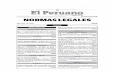 Publicacion Oficial - Diario Oficial El Peruano · 2015-01-16 · asuma la Presidencia del Directorio del SALUDPOL 544806 ... de Atención de las IPRESS públicas y privadas 544854