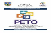 Plan Municipal de Desarrollo 2015-2018 - Peto Yucatán …peto.gob.mx/wp-content/uploads/2016/03/Gaceta-Municipal... · 2016-03-22 · en el Estado de Yucatán. ... permita el pleno