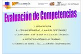 Evaluaci n de Competencias - Blogs WordPress de …wp.catedu.es/.../sites/10/2014/12/Evaluacion_de_Competencias.pdf · Ejemplo de alumno competente: Realizar un trabajo. 1.Búsqueda