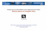 Celdas de Combustibles para Aplicaciones Fijas: Retos …wecmex.org.mx/presentaciones/2006_SEMINARIO_II... · de MEA’s F. Diseño y Manufactura de Placas Bi y Monopolares G. Diseño