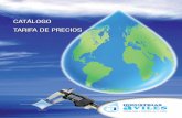 CATÁLOGO TARIFA DE PRECIOS - industriasaviles.esindustriasaviles.es/wp-content/uploads/2015/06/catalogo_2015.pdf · FAMILIA 3: CONTADORES, VALVULAS Y FILTROS Contadores, Antivibratorios