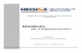 MANUAL de Organización - seslp.gob.mxseslp.gob.mx/.../Departamento_de_Educacion_Normal.pdf · Normas de Control Escolar, para las Licenciaturas del Subsistema de Formación de Docentes