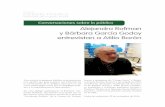 Alejandro Rofman y Bárbara García Godoy entrevistan …trabajosocial.sociales.uba.ar/wp-content/uploads/sites/13/2016/07/... · con aquellos que para nosotros son referentes en