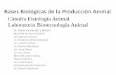 Bases Biológicas de la Producción Animal - agro.uba.ar 2010/clase 1, La... · Bases Biológicas de la Producción Animal Dr. Rafael Fernández y Martín Med Vet Andres Gambini Lic