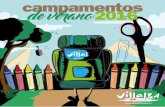 Estimados amigos, - Ayuntamiento de Collado Villalba · 72 plazas en el campamento de septiembre DESCRIPCIÓN: Los más pequeños disfrutarán de una serie de actividades enmarcadas