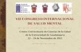 VII CONGRESO INTERNACIONAL DE SALUD MENTALcoepsique.org/wp-content/uploads/2011/12/Legislar-en-Salud-Mental.pdf · enfermedades crónicas como el cáncer, el VIH, la insuficiencia