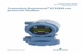 Noviembre 2017 Transmisor Rosemount 8732EM con … · • Las instrucciones de instalación y mantenimiento son para uso exclusivo ... El transmisor tiene dos interruptores de hardware