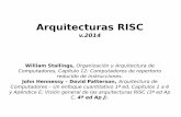Arquitecturas RISC v.2012 William Stallings, … · microprocesadores desde 1950 Unidad de control microprogramada y el concepto de ... 88000 de Motorola, 29000 de AMD o i960 de Intel).