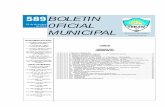 BOLETIN 0FICIAL MUNICIPAL - Inicio | Municipalidad … · 2017-07-19 · -c a p i t u l o v contribuciÓn que incide sobre la publicidad y propaganda ... contribuciÓn por habilitacion