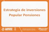 Estrategia de inversiones Popular Pensiones de... · ¿Hasta qué punto esta tendencia obedece a los fundamentos de la economía costarricense? Riesgos de la inversión en el mercado