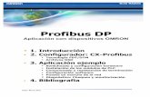 Profibus DP Guía Rápida - tecnical.cat · PROFIBUS puede ser usado para transmisión crítica en el tiempo de datos a alta velocidad y para tareas de comunicación extensas y complejas.