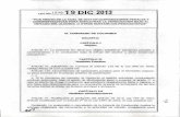 19 DIC 2013 - Procuraduría General de la Nación ... · Modifíquese el parágrafo del articulo 26 de la Ley 769 de 2002; artículo modificado por el artículo]O de la Ley 1383 de