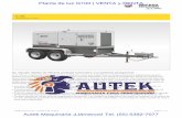 Autek Maquinaria ¡Llámenos! Tel. (55) 5392-7077 · El controlador digital supervisa y protege el generador y el motor. Sus componentes estándar, ... de las opciones que se instalan