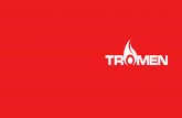 Catálogo Tromen hornos - sodimac.com.ar - Línea Gourmet.pdf · • Horno de cocción 100% enlosado, ... ner y regular el consumo y rendimiento de la leña. • El calor envolvente