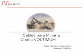 cables_para_mineria_-_nexans_colombia.pdf · Instalación eléctrica minería subterranea Shaft Galería ... • Taladros, minero continuo ... •Diseño piloto reforzado (fibra de